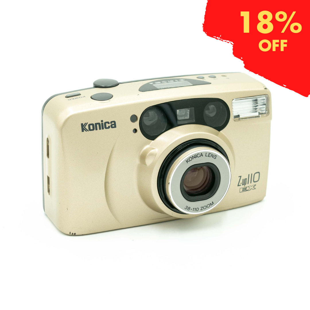 Konica Z-up 110 Super – Appareil Photo Argentique Compact – Avec Boîte Et Notice