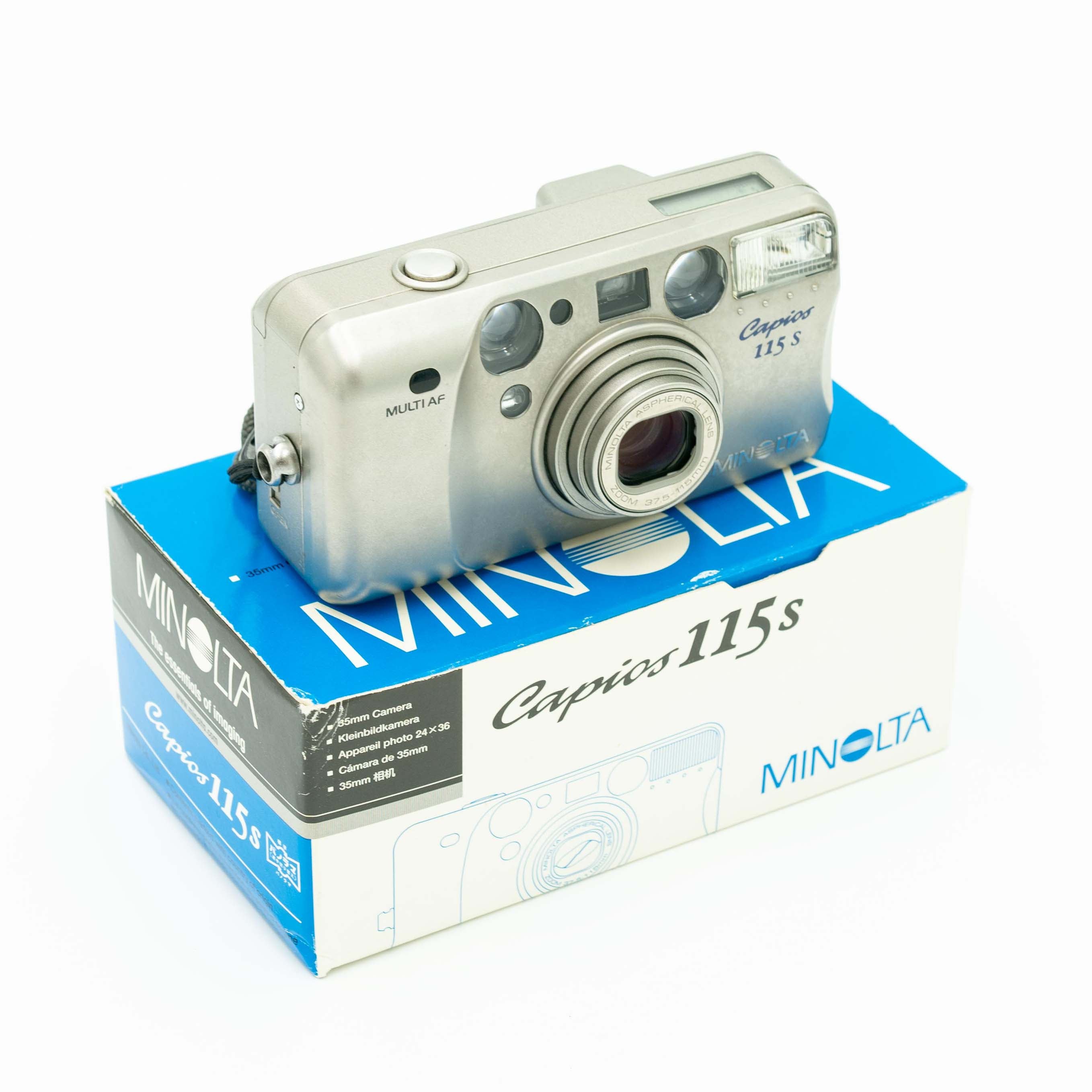 MINOLTA Capios 130S コンパクトカメラ 完動品＊Minolta capios130s