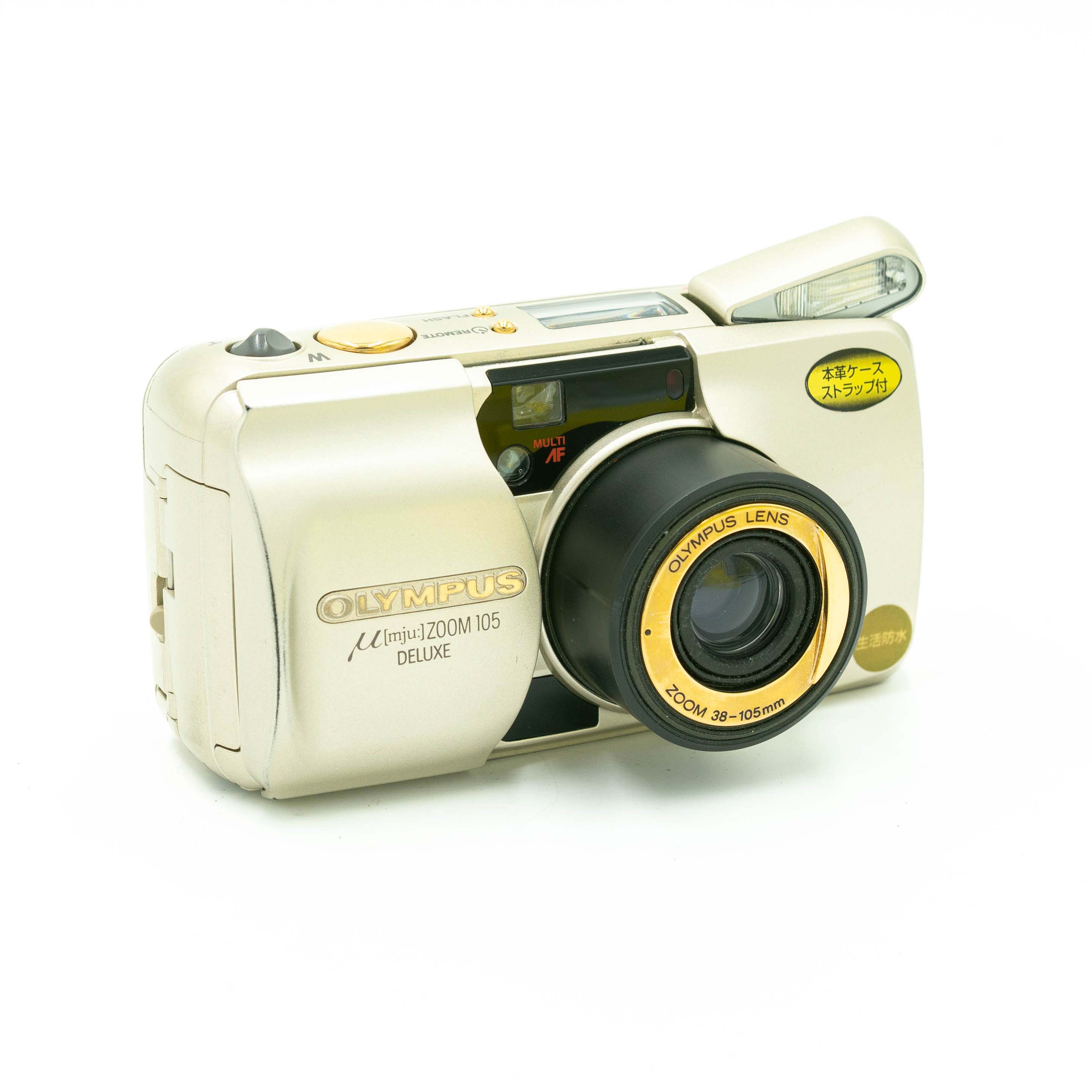 Appareil Photo Compact Olympus Mju Zoom 105 – Autofocus, 35mm, Argentique, état Correct