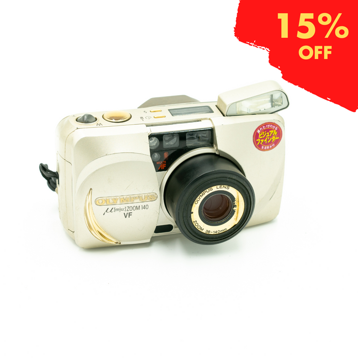 動作確認OK】OLYMPUSμ ZOOM 140 VF mju ミュー 動作確認OK】OLYMPUSμ ZOOM 140 VF mju ミュー