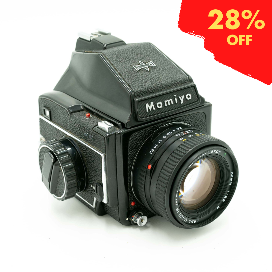 Mamiya M645J – Boîtier Moyen Format Avec Sekor C 80mm F/2.8 – Testé
